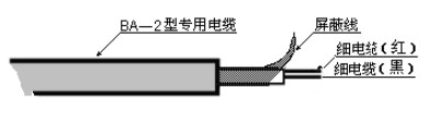 消防水池超聲波液位計電纜線說明圖